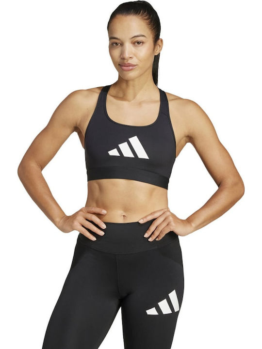 Powerreact Women's Sports Bra without Padding Black