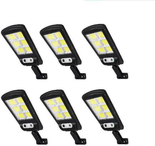 Lampă Solară Stradală cu Senzor de Mișcare și Fotocelulă IP65