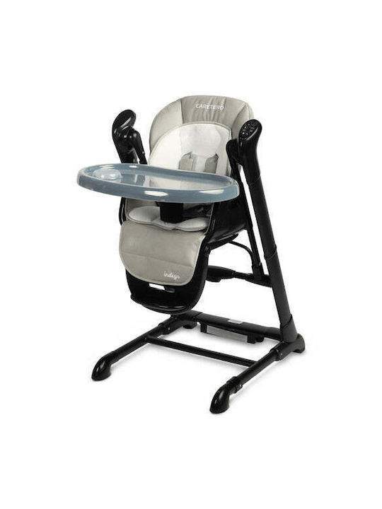Caretero Indigo Klappbarer Baby Hochstuhl 2 in ...
