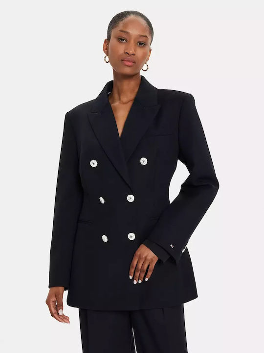 Tommy Hilfiger Blazer pentru femei Sacou Albastru