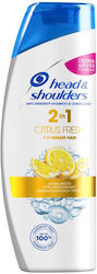 Head & Shoulders Citrus Fresh 2 in 1 Σαμπουάν κ...