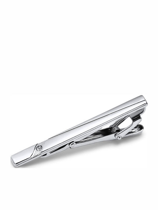 Erika Clips pentru cravată Matte Half with Shin...
