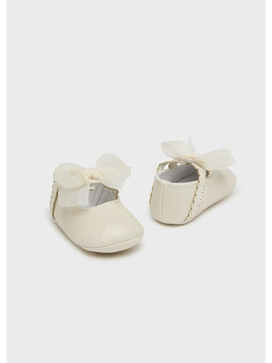 Mayoral Baby Ballerinas Beige