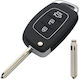 Car Key Shell with Blade with 3 Buttons for Hyundai / Kia with Blade HYN14R