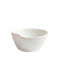 Soler Hispania Serving Bowl Round made of Porcelain White with Diameter 7cm