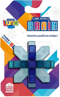 Luna Plastic 3D Star Puzzle 9 Pieces 7x7x7cm Blister 622548