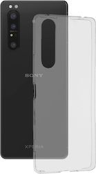 Techsuit Back Cover Silicone Transparent (Xperia 1 II)