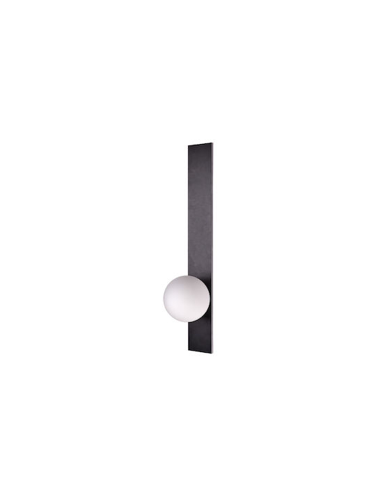 Inlight Wall Lamp with Integrated LED Black