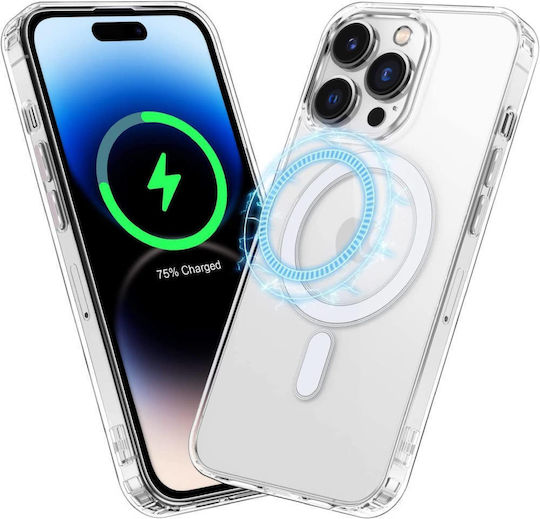Case Apple Iphone 15 Pro Nexeri Magsafe Case Transparent 5905591416498