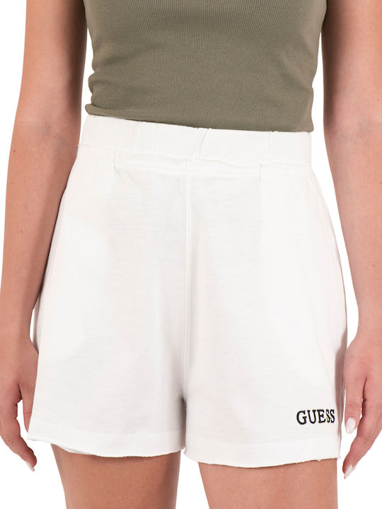 Guess Femei Pantaloni scurți Alb