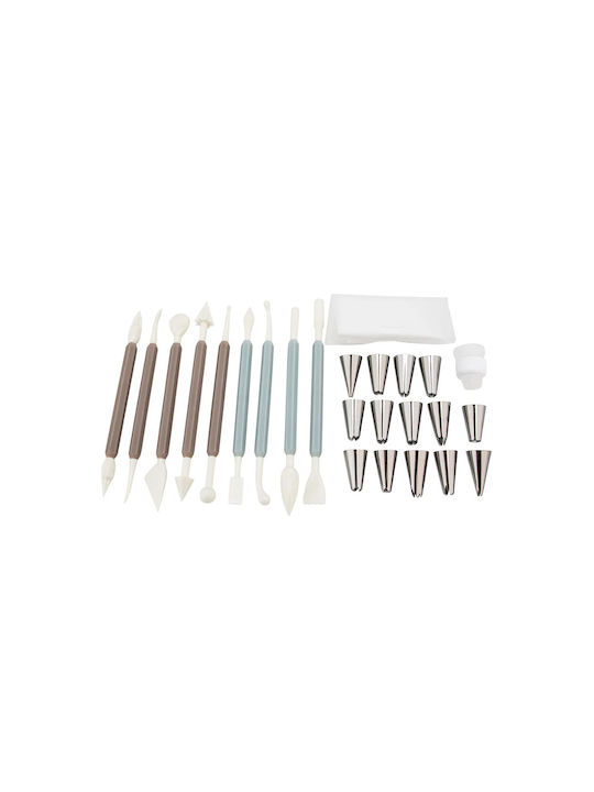 Altom Set de instrumente de patiserie din Plastic 25buc