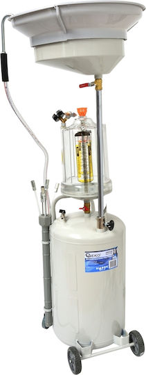 Aspirator pneumatic pentru recuperarea uleiului, capacitate 80l, Geko G02122
