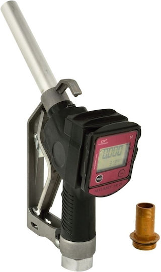 Pistol de pompă combustibil cu afișaj LCD și contor electronic Geko G00950