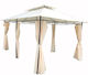 Muhler Gazebo Garten Beige 3x4m