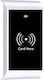 Electronic Furniture Lock Silver