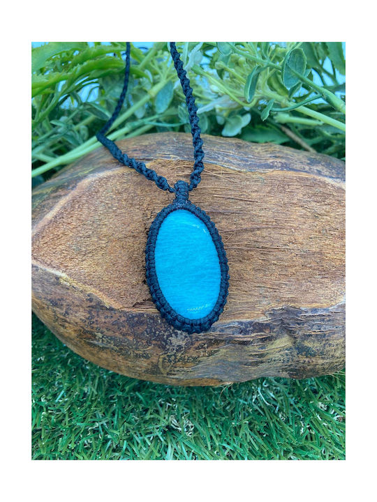 Macrame Amazonite Necklace