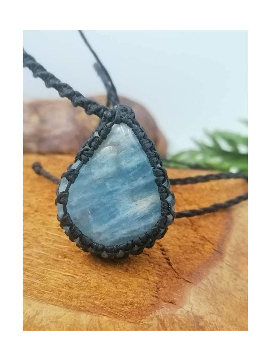 Macrame Aqua Marina Necklace