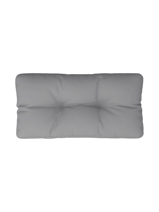 vidaXL Palette Bench Cushion Gray 40x80cm
