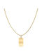 Tommy Hilfiger Necklace Gold Plated with Zircon