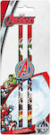Μολυβιa Γομα Σετ=2 Τεμ Avengers Avengers