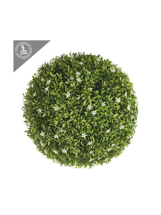Artificial Bush Buxus (Common box) White 48cm M...