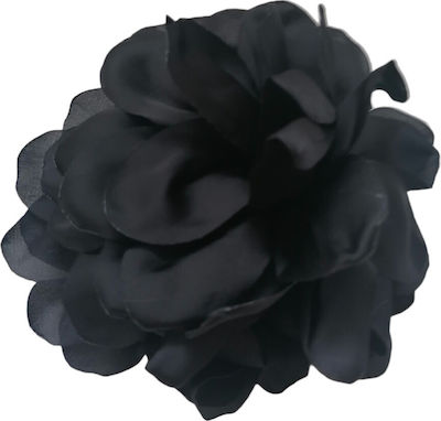 Ro-Ro Accessories Haarspange mit Blume Schwarz 1Stück