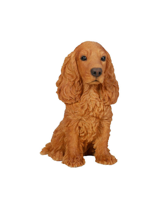 Decorative Dog Polyresin 18.5x11x19.8cm 1pcs