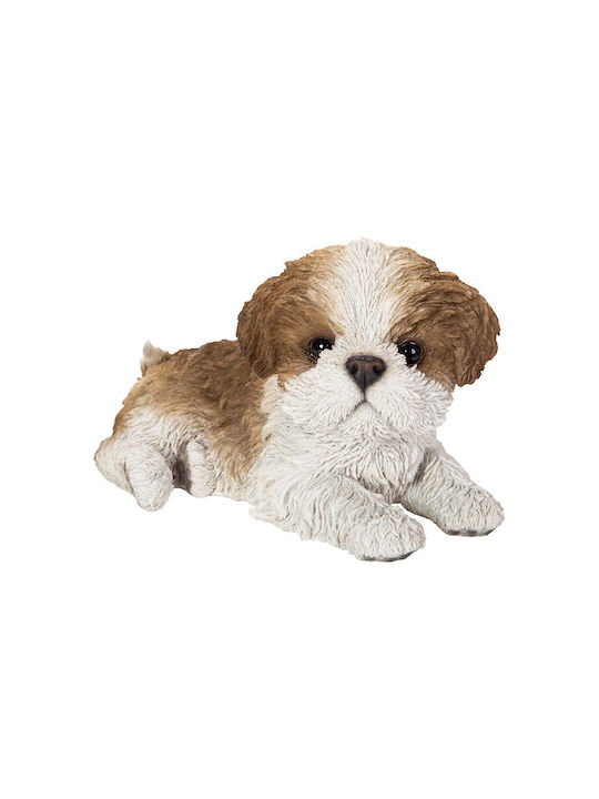 Decorative Dog Polyresin 22.5x13x12.3cm 1pcs