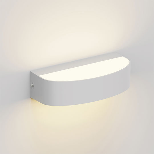 Inlight Wall-Mounted Outdoor Spot Light LED IP65 9W with Cool White Light Double Beam 17.1x8.2x4.6εκ.