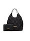 Moschino Damen Tasche Schulter Schwarz