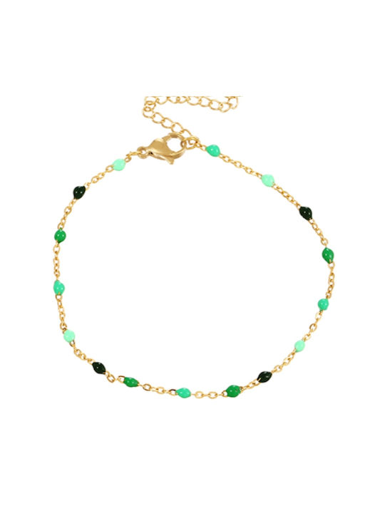 Callajewels Chain Hand made of Steel Gold-plated