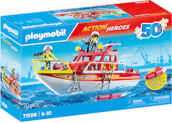 Playmobil Action Heroes Fire Rescue Boat for 4-10 years old