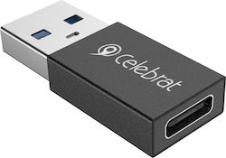 Celebrat CA-01 USB-C Weiblich zu USB-A Männlich
