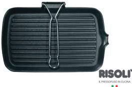 Risoli Saporella 36cm Grill Cast Iron