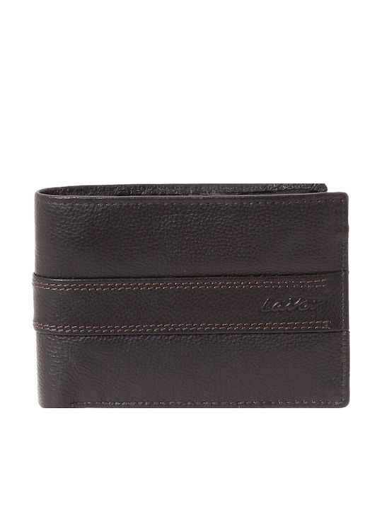 Lavor Leather Men's Wallet Classic with RFID Brown