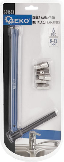 Set chei speciale pentru robinete de bazine 6 piese Geko G01633