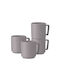 Berlinger Haus Set Căni Maro De ceramică Gri 300ml 4buc
