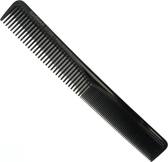 Ragnar Barber Line Χτένα Μαλλιών Μαύρη 19.5cm