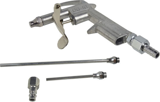 Blow Gun + 5 Accessories 1/4" 10bar Geko G01163