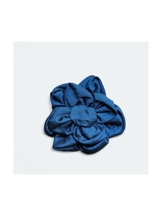 Blue Flower Velvet Pin 12cm