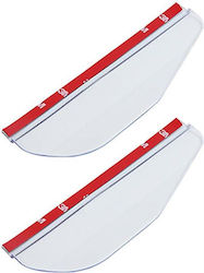 Car Mirror Wind Deflectors 2pcs Transparent 14273 Autoline