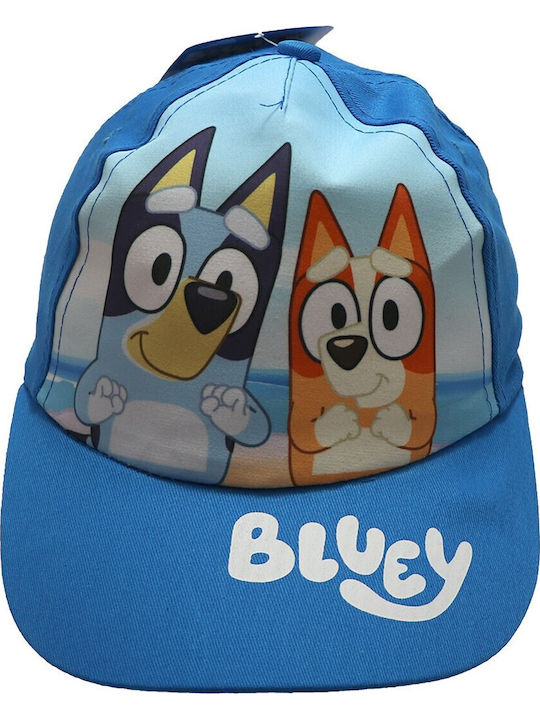 Bluey Παιδικό Καπέλο Jockey Μπλε