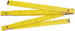 Mega 13001 Wooden Folding Ruler 1m