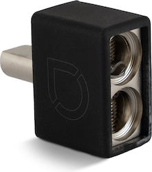 Αντάπτορας Ενισχυτή 2x50mm²/0ga To 1x35mm²/4ga Brass Core Satin Nickel Plated Auto-connect 720tb5002 1 Τεμάχιο
