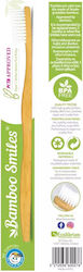 Bamboo Smiles Toothbrush Medium White