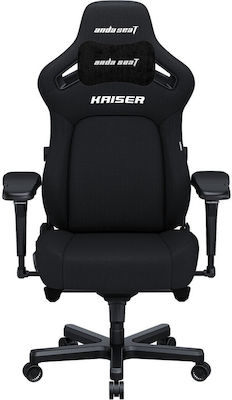 Anda Seat Kaiser 4 XL Textilă Scaun Gaming cu Brațe Reglabile Black Fabric