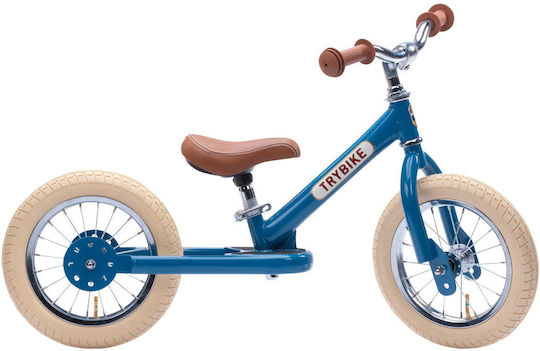 Trybike Детски велосипед за баланс Vintage Син