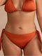 Bikini Bottoms Brazil Tie Terracotta