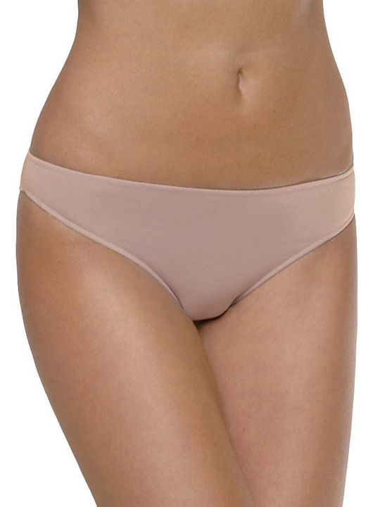 Helios Damen Slip 2Pack Nahtlos Beige