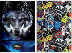 No Fear Τετράδιο Ριγέ Wolf No Fear Τετράδιο Ριγέ Wolf